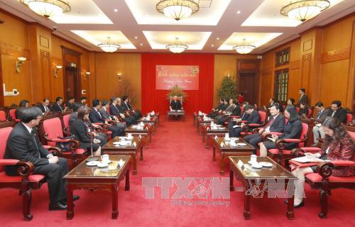 Tổng Bí thư Nguyễn Phú Trọng tiếp Trưởng cơ quan đại diện Ngoại giao các nước ASEAN 